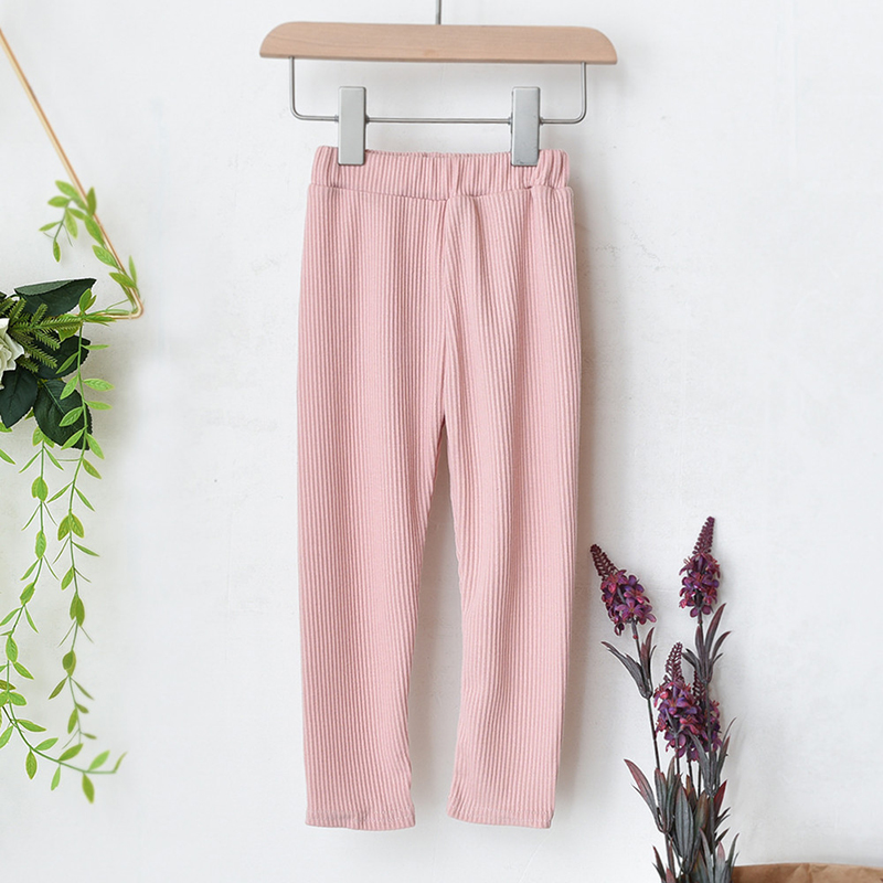 Bear Leader 2021 New Baby Girls Leggings Cotton Pants Spring Autumn Kids Girls Fashion High Waist Long Trousers Children's Pant