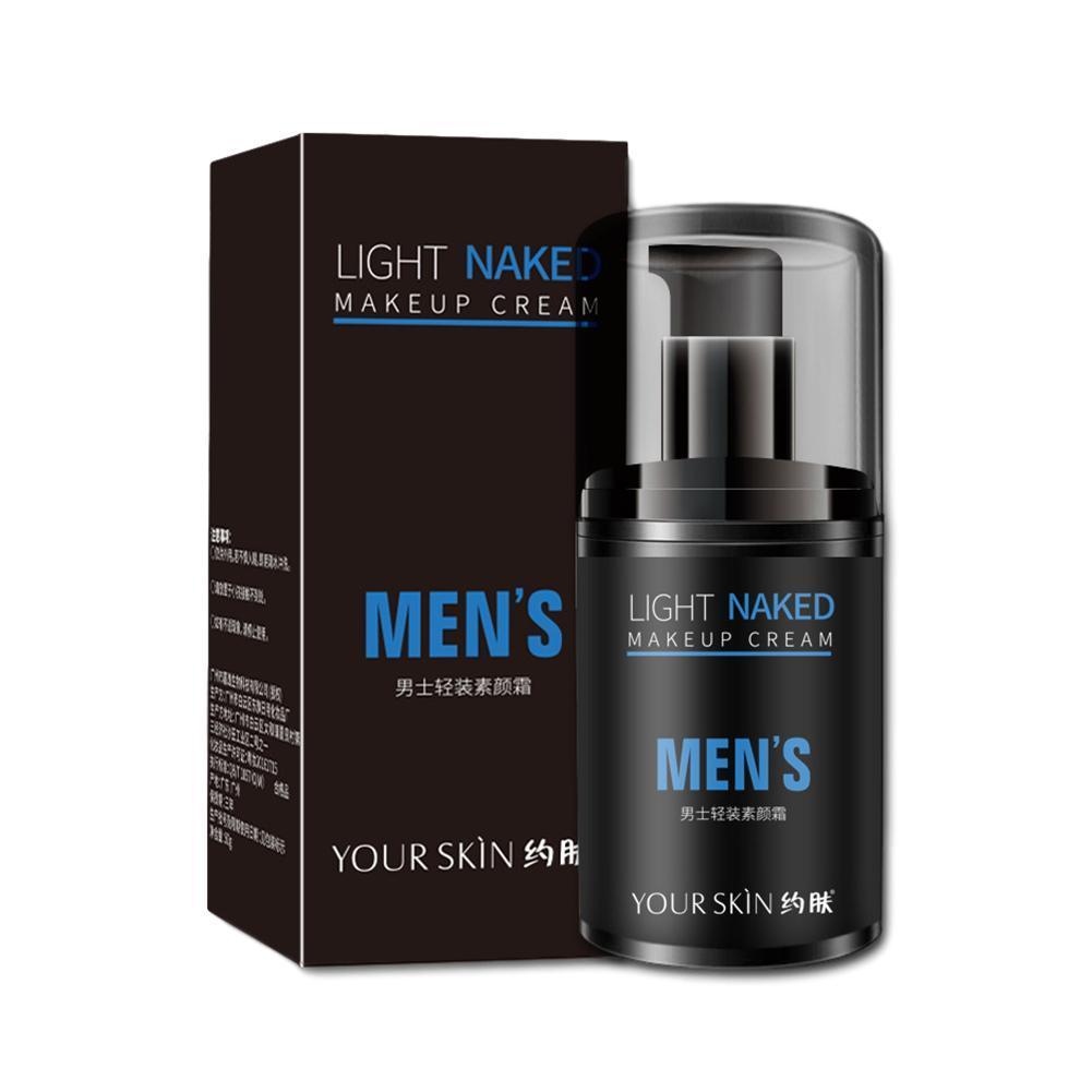 1 Pc Lazy Concealer BB Cream Revitalising Tone Up Cream For Men Nourishing Makeup Foundation Men's 50g Artifact Handsome I9B4