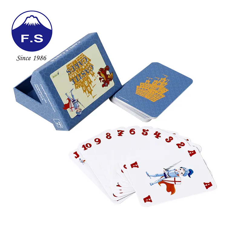 Cmyk Printing Art Paper Custom Poker Paying Cards