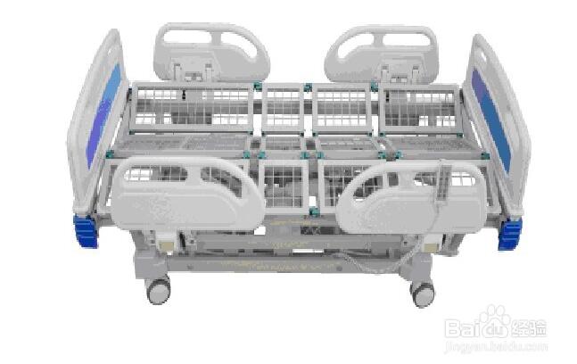 Multifunction rolling medical bed