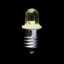 E10 Miniature Screw Bulb 4.5V Signal Yellow Bulb