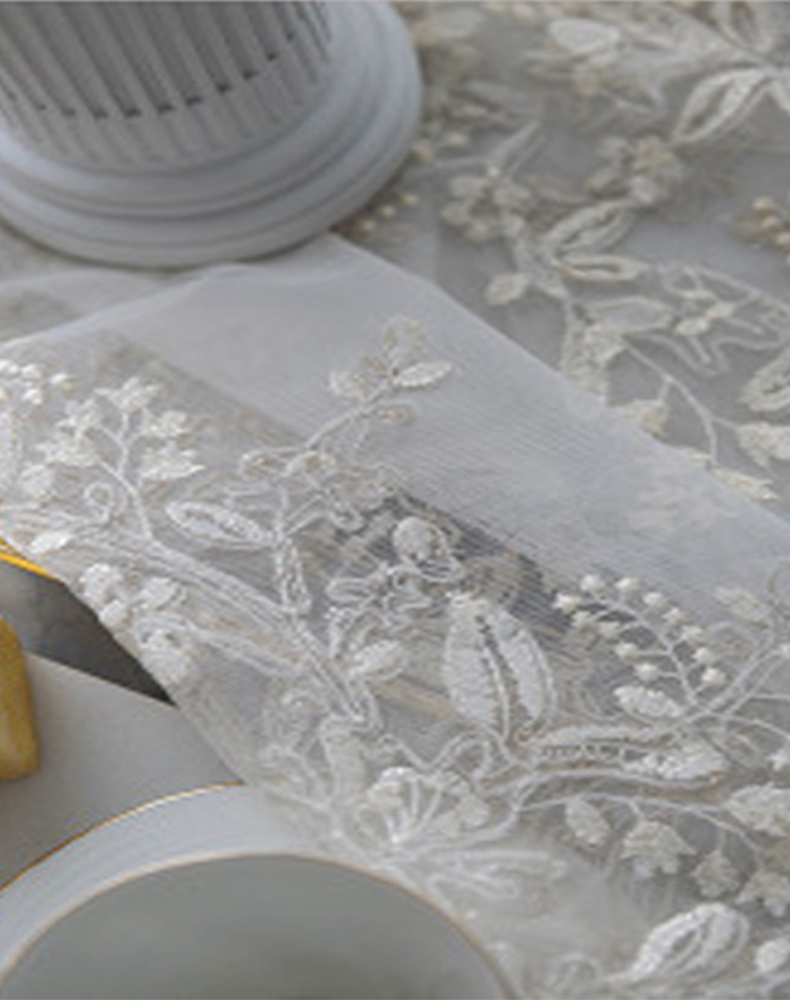 Hand-made Embroidery Lace Curtains