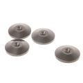 New 4 Pcs Isolation Spike Stand Feet Pad Speaker Amplifier Nickel Plated Cone Base