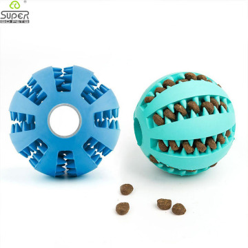 Pet Dog Toy Interactive Rubber Balls Pet Dog Cat Puppy Chew Toys Ball Teeth Chew Toys Tooth Cleaning Food Balls Hond Spel