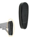 For AR15/M4 Rifle Recoil Buttpad Butt Pad Ribbed Stealth Slip on Rubber Combat Buttpad Anti-slip Stock Buttpad