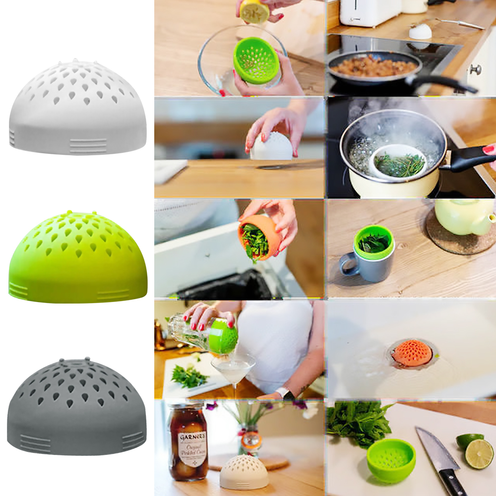 The Micro Kitchen Colander Kitchen Tool Strainer Sieve Food Mesh Can Drainer Chickpeas Kidney Beans Draining Food Container 2