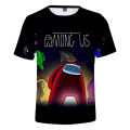 New Game Among Us T-shirt Short Sleeve Cartoon T-shirt For Kids Boys 3D Printed Tops Impostor Graphic Hip Hop Unisex Clothing