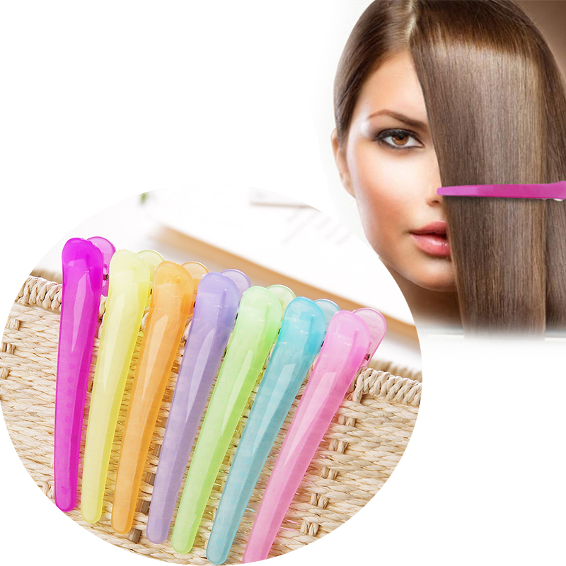 5/10Pcs Dedicated Hairpins Salon Section Grip Hair Clips Hairdressing Styling Tool Plastic Barrette Hairclip Braiding Hair Pins