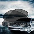 2PCS 65x38cm Car Sunshade Chic Mesh Suction Cup Car Side Window Shades Cling Sun Shade Cover Protection Sunshades Visor