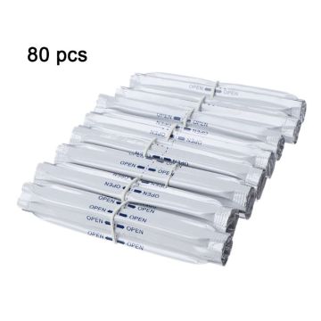 80Pcs/Box Wet Alcohol Cotton Swabs Double Head Cleaning Stick For IQOS 2.4 PLUS For IQOS 3.0 LIL/LTN/HEETS/GLO Heater