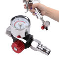 High Quality Spray Paint Gun Air Regulator Gauge & Adapter Pneumatic Spray Gun Accessories