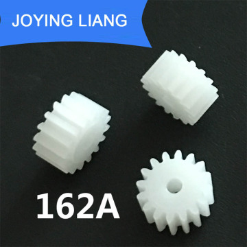 162A 0.5M Spur Gear Module 0.5 16 Teeth Plastic Gear Motor Fitting DIY Toy Accessories 10PCS/LOT