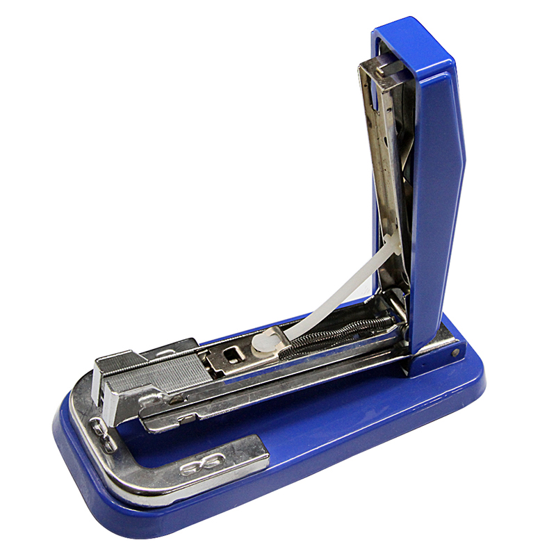 Deli Stapler 360 Degree Rotatable Heavy-Duty Staplers Standard Middle Seam Stapler Stapling 25 Sheets Labor-saving Bookbinding