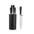 Garwin 6pcs kitchen knife set with universal block