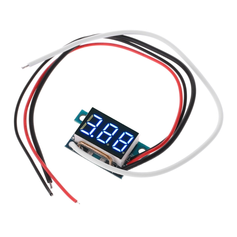 DC 4V-30V 0-10A Digital LED Ammeter Current Panel Meter 0.36in Module Reverse Protection Tester Tools