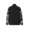 Cotton Mens Sweater Black Turtleneck Sweater Men Cartoon Crocodile Pull Homme Knitted Pullover Clothing 2020 Long Sleeve Coats