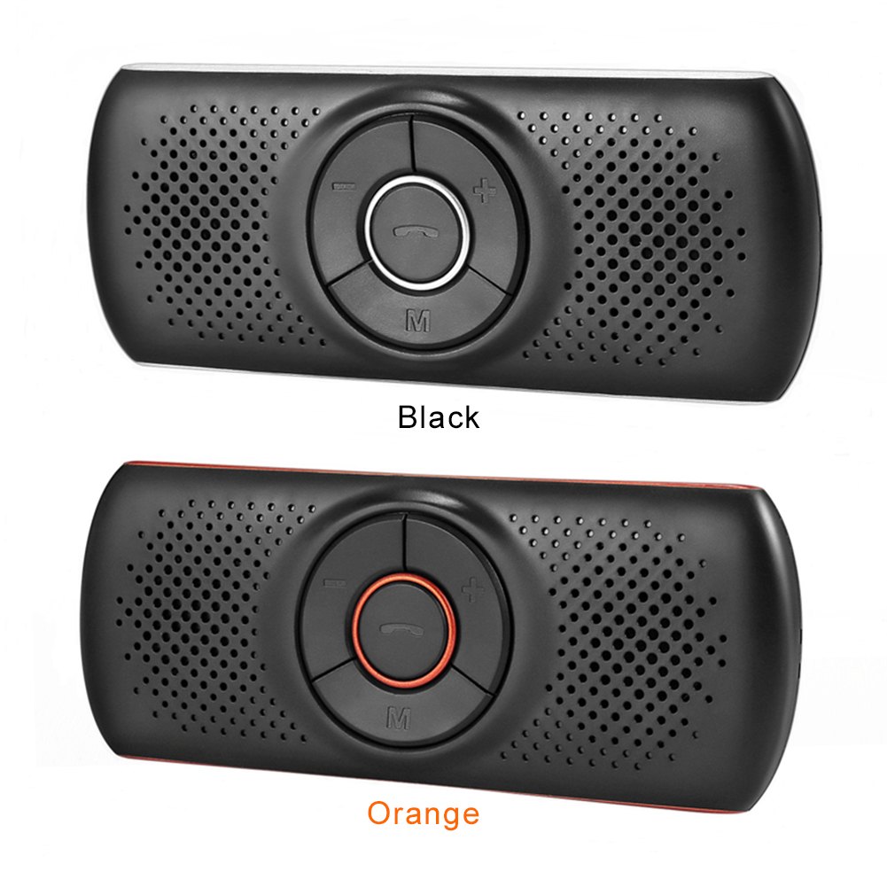Wireless Bluetooth Car Kit Set Handsfree Speakerphone Multipoint Sun Visor Speaker For Phone Smartphones Car Bluetooth