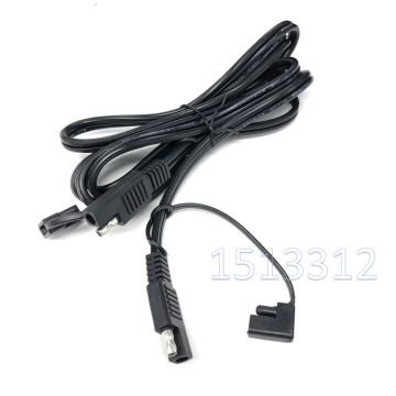 12V Sae to Sae Connector Plug 180CM Quick Disconnect Harness For Motorcycle Automotive Sae Power Extension Cable 18 AWG Dust Cap
