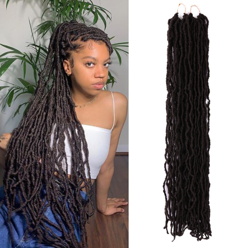 Pre-looped 36 Inch Faux Soft Locs Crochet Hair Supplier, Supply Various Pre-looped 36 Inch Faux Soft Locs Crochet Hair of High Quality