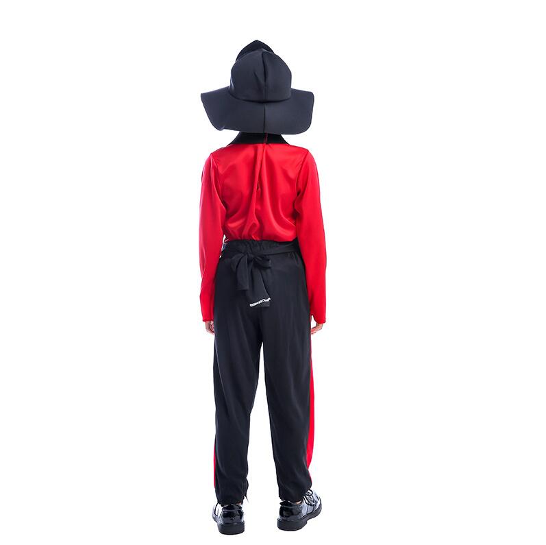 Brave Fireman Cosplay Boys Halloween costume for Kids Firefighter Uniform Children Carnival Party Game Outfit Hat