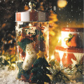 Carousel Sealed Storage Jar Glass Transparent Coffee Bean Grain Container Set Christmas Moisture-Proof Sealedjar Foods Bottle