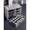 Acrylic Nail Art Accessories Beads Storage Case Drawer Box Crystal Nail Art Decoration Organizer Holder Jewelry Container