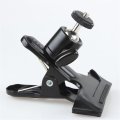 Multi-function Clip Clamp Holder Mount Tripod Heads with Standard Ball Head 1/4 Screw photography accessories