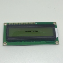LCD module Yellow Green Screen 16x2 Character LCD Display Module 1602 LCD 5V Yellow Green backlight Black characters for arduino