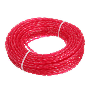 15m X 3mm Strimmer Line Brushcutter Grass Trimmer Nylon Cord Wire Round String Trimmer Line Replacement