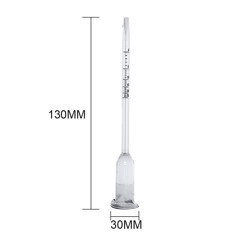 Wine alcohol meter fruit wine rice wine concentration meter wine 0-25 degrees - 1 glass alcohol meter