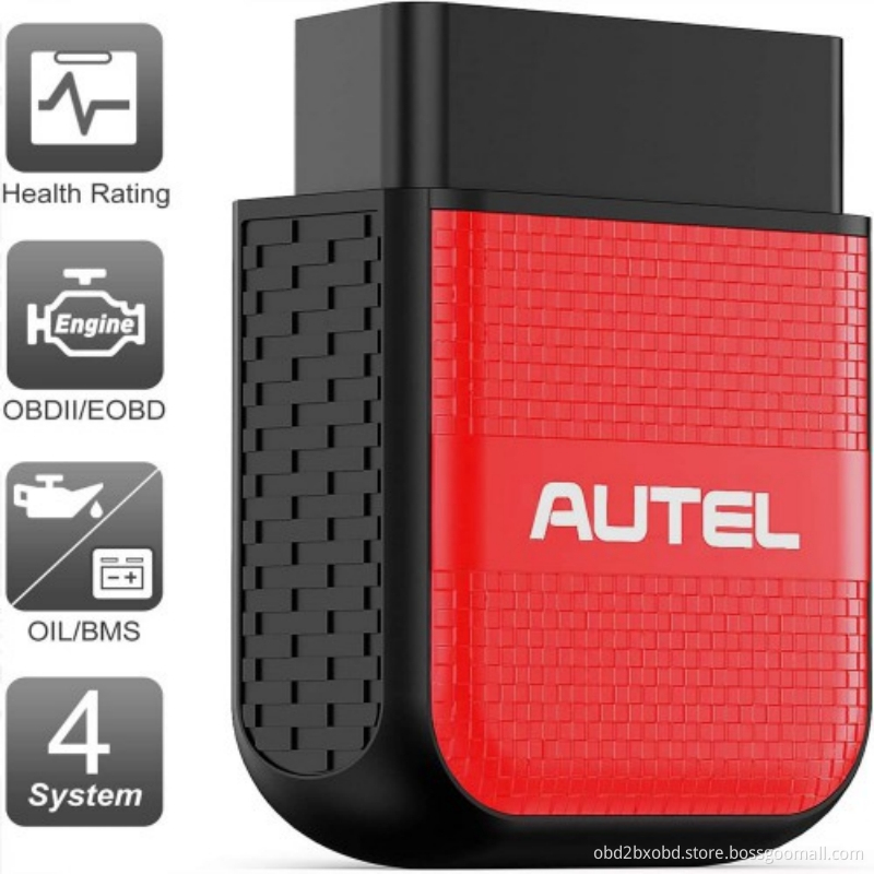 AUTEL MaxiAP AP200H Wireless Bluetooth OBD2 Scanner for All Vehicles Work on iOS and Android