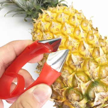 1Pc Cheap Pineapple Eye Peeler Stainless Steel Cutter Practical Seed Remover Clip Home Kitchen Tools Free Ship