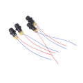 2Pcs Black Red Plastic Laser Head Module Laser Diode Laser Dot P0.05 4.5V 12mm