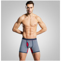 Quality Men's Male Underwear Extra long Men's Boxers Men's Shorts Cotton Stripe Underwear underpants Cueca Boxer