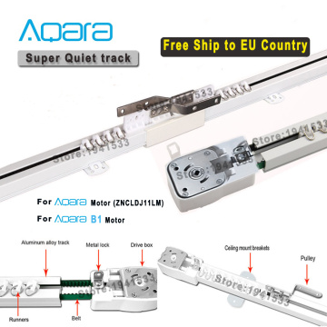 Free to EU Country Super Silent Electric Curtain Track for Aqara/Aqara A1/B1 motor,Aqara Smart Home Curtain Rail Control System