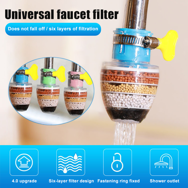 Spot Universal Faucet Filter Interface Water Purification Anti-Spill Water-Saving for Kitchen Tap Best Price