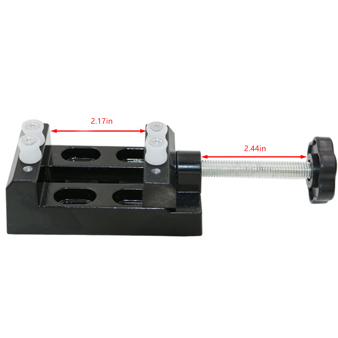 DIY Hand Tools 1pc Black Jaw Bench Clamp Mini Drill Press Vice Micro Clip Flat Vise 105 x 55 x 35mm