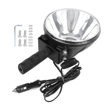 7in 4000LM High Brightness LED Handheld Searchlight Outdoor Portable Spotlight Fishing Hunting Adventure Lamp