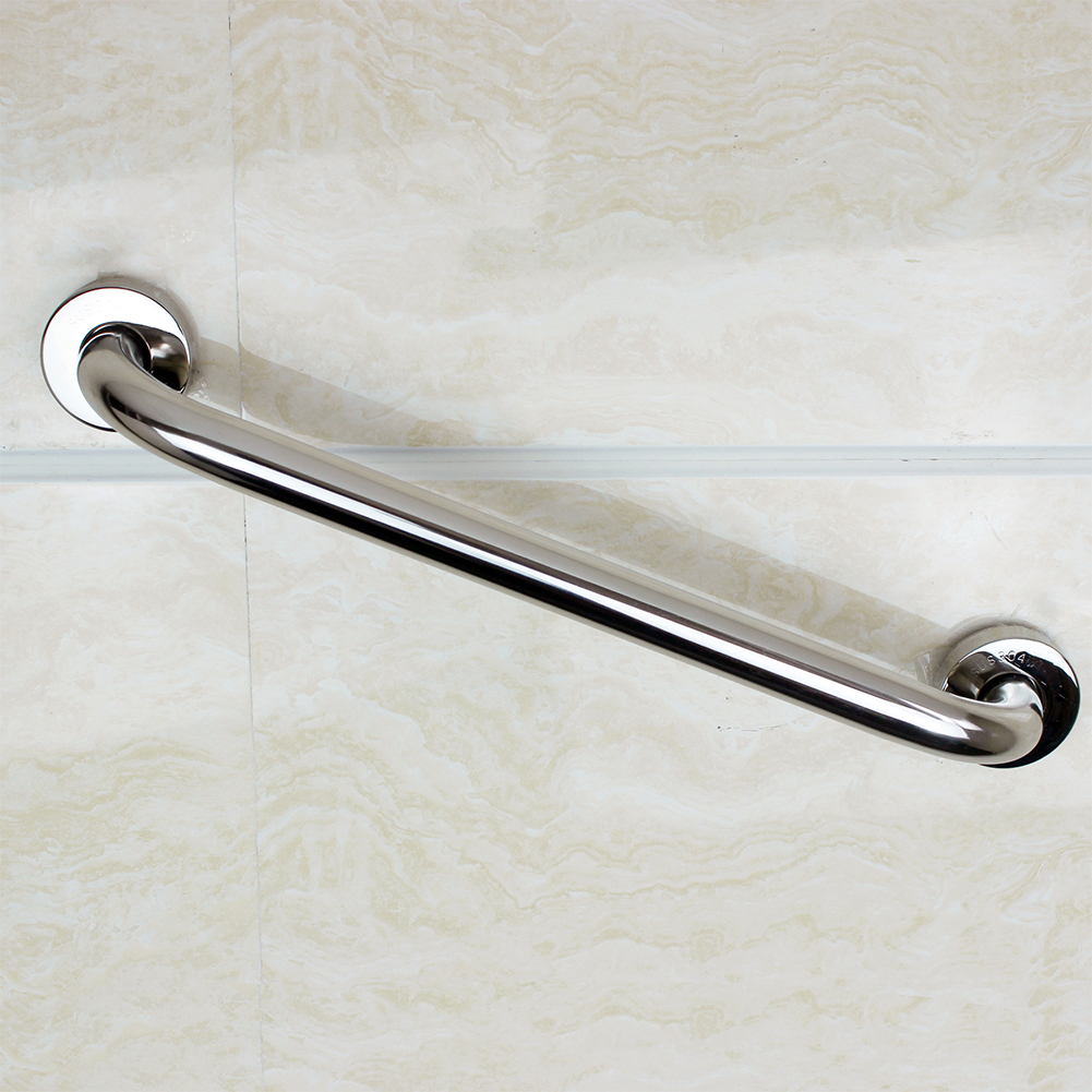 40CM Chrome Polished 304 Stainless Steel Bathroom Bathtub Handrail Safety Grab Bar for The Old People bathroom Handle Armrest