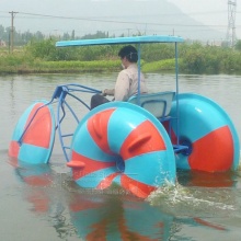 Waterpark Amusement Device Water Park Equipment Kids Adults Three Wheels Bicycle Water Trike Water Bike Tricycle