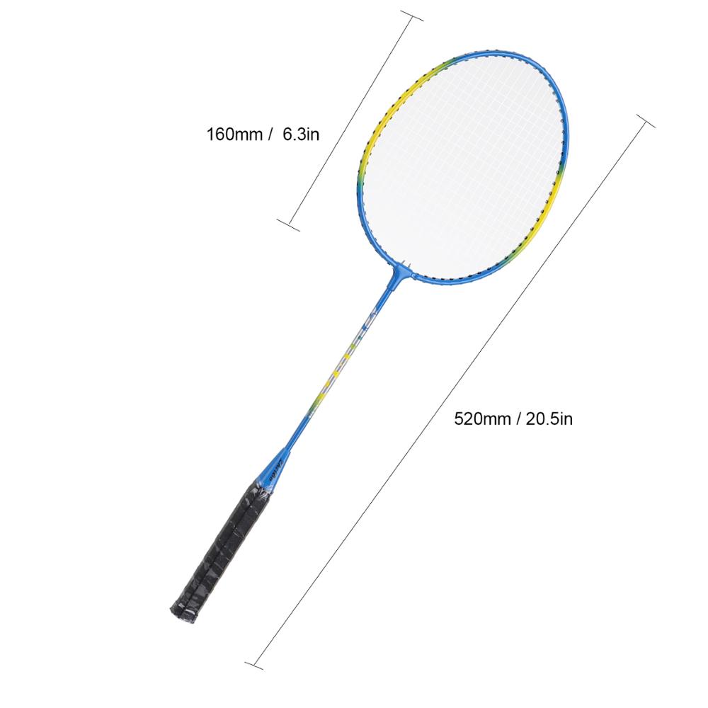 Outdoor Sports Badminton Set Badminton Rackets Birdies Net Adjustable Polls Beach Backyard tennis Ball badminton shuttlecock