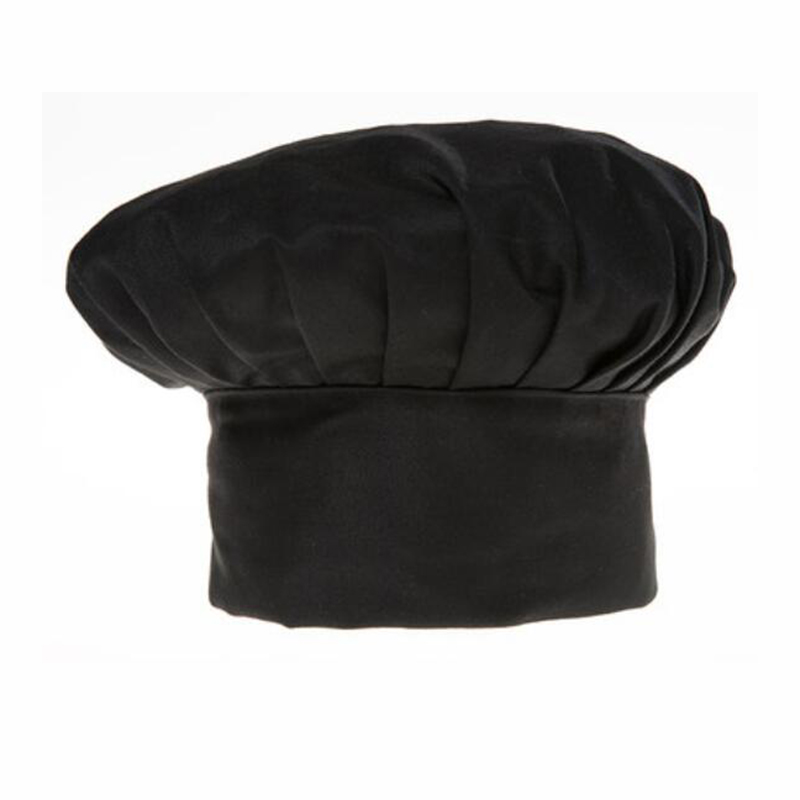 Chef hat male work cap white mushroom cap food factory meal kitchen drink smoke fume cotton cloth cap ladies Cooking cap