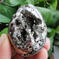 Healing Pyrite Natural Pyrite Crystal Mineral Healing Crystals Specimen Egg Home Decor Stone 1PC Rough Pyrite 90-180G 1PCS