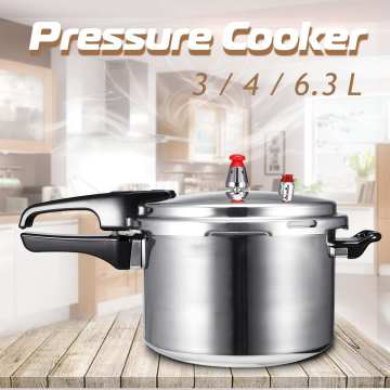 18cm/20cm/22cm 304 Stainless Steel Kitchen Pressure Cooker Electric Stove Gas Stove Energy-saving Safety Cooking Utensils