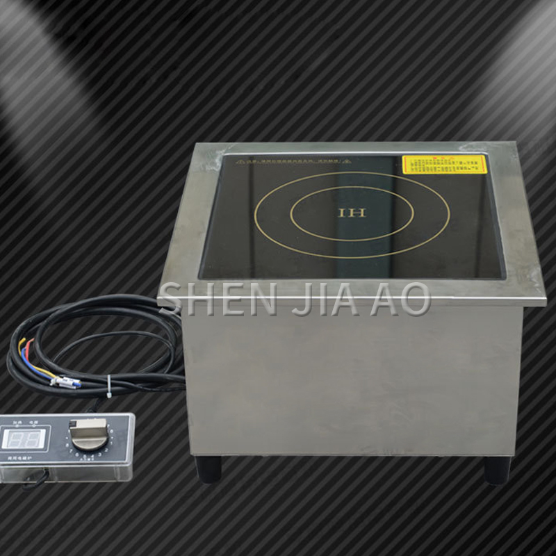 3.5KW/5KW High-power Induction Cooker Flat Soup Furnace 220V Commercial Kitchen Induction Cooker Hot Cooker Machine 1PC