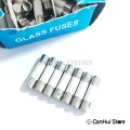 5*20mm Ceramic Fuse Tube Fuse 5x20mm 250V 0.5A 1A 2A 3A 4A 5A 6A 8A 10A 12A 15A 20A 25A 30A Fast Fusing 5X20 High Quality