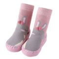 Toddler Indoor Sock Shoes Newborn Baby Anti-slip Socks Winter Thick Terry Cotton Baby Girl Sock with Rubber Soles Infant Sock