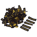 100PCS/lot Gold Hand Made Printed Washable Garment Label DIY Sew-On Crafts Bags Tags Accessories Supplies