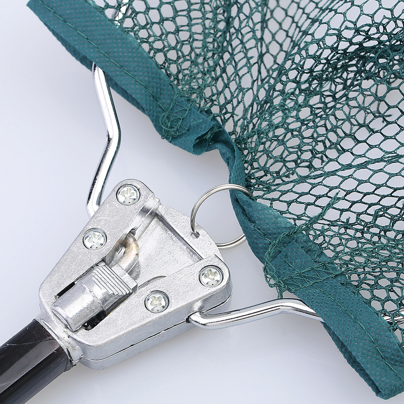 Fishing Nets 1.8m Aluminum Alloy Telescoping 3 Sections Fishing Landing Net Foldable Pole Casting Network Trap FO327