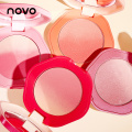 4 Colors Gradient Blush Powder Smooth Easy To Color Long Lasting Waterproof Sweat-proof Powdery Delicate Blush Face Makeup TSLM1